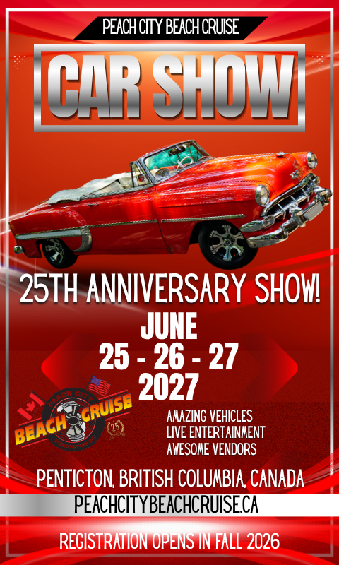 Peach City Beach Cruise Car Show